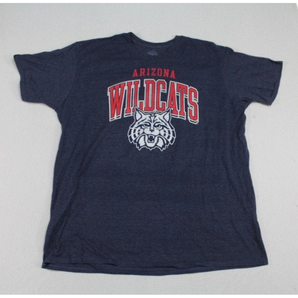 Rivalry‎ Threads 91 Men Blue Shirt Arizona Wildcats Short Sleeve Crew Neck XXL